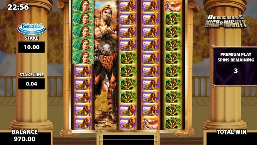 Recensione del sito di Hercules Casino: Bonus di benvenuto, Slot e Prelievi
